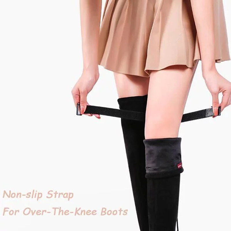 Non-slip Tape Adhesive Straps Set for High Boots Anti Slip Anti Dropping Belt K2