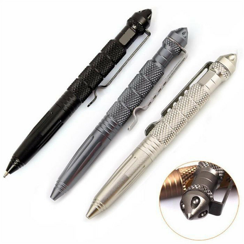 Tactische Stift Zelfverdediging Wapens Aluminium Verdediging Kit Außenbereich Mehrzweck Notfall Glasbreker Überleben Werkzeug