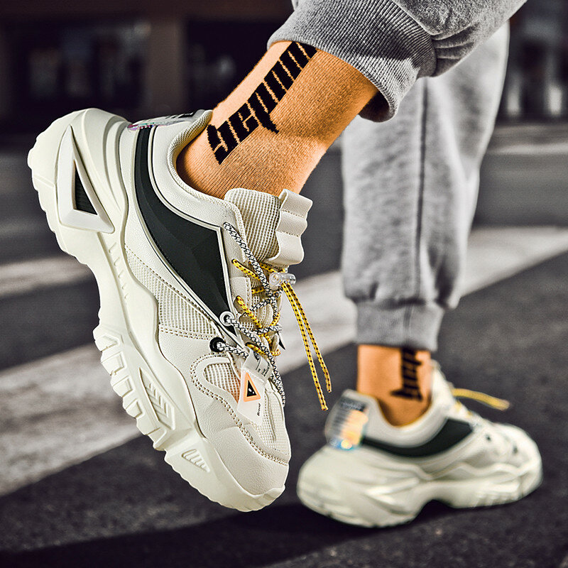 Sneakers da uomo mocassini scarpe 2021 autunno scarpe da corsa da uomo piattaforma traspirante scarpe sportive scarpe da passeggio comode scarpe da uomo