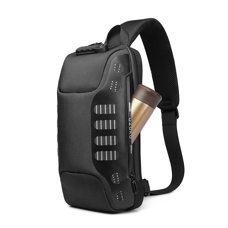 OZUKO 2020 Neue Multifunktions Umhängetasche für Männer Anti-theft Schulter Messenger Taschen Männlichen Wasserdichte Kurze Reise Brust Tasche pack