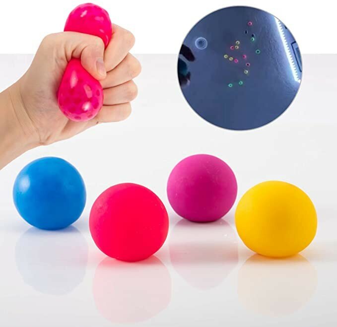 Stick Wall Ball Fidget ของเล่น Sensory Antistress ลูก Sticky สควอชดูด Antistress ของเล่นออทิสติกเป้าหมายจับบอลโยนเด็ก