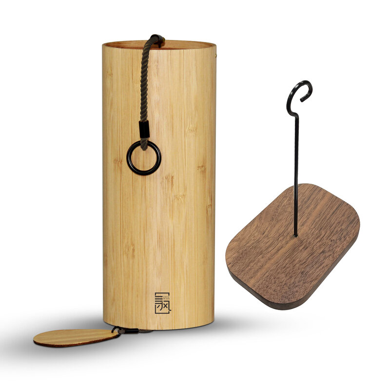Bambus Akkord Windspiele Windchime Handgemachte Holz Musik Glockenspiel Boho Windchime Outdoor Home Garten Dekoration Windbell