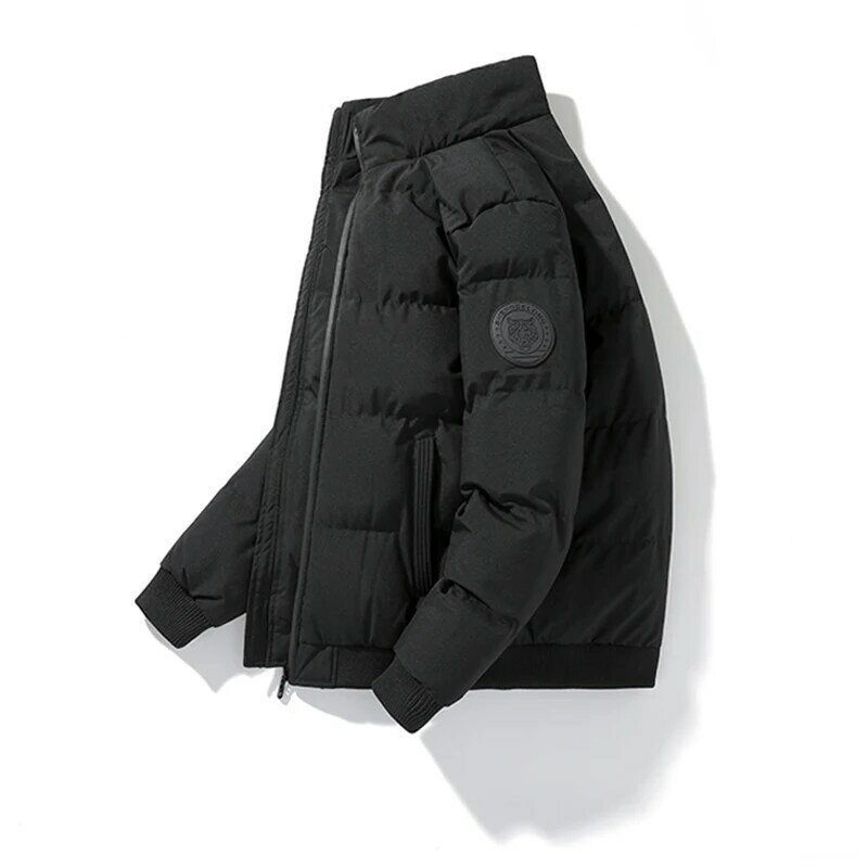 男性用の厚手の暖かいジャケット,新しい秋冬コレクション,防風性と防風性,サーマル,大きいサイズ