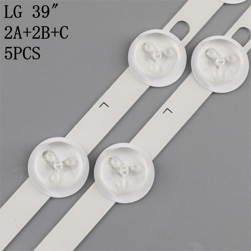 355Mm Led Backlight Lamp Strip Abc Type Voor Lg 39 ''Tv 39FLHY168D VES390UNDC-01 VES400UNDS-02 39PF3025D 39FHD-CNOV LC-39LD145K