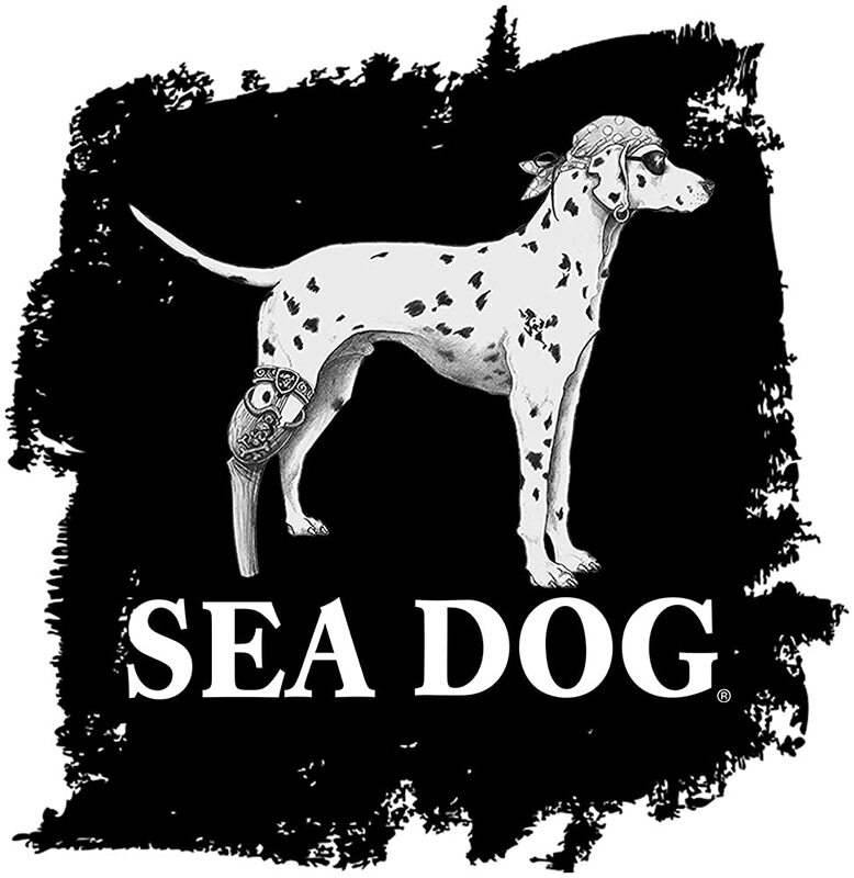 สยองขวัญ Sea Dog Novelty กราฟิกเสื้อยืด