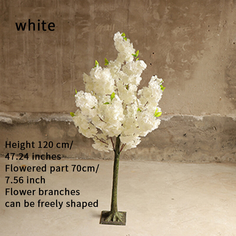 Artificial cereja árvore simulação planta falso flor árvore sala de estar do hotel casamento decoração para casa mobiliário