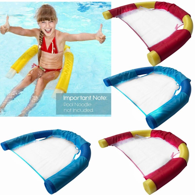 새로운 수영 의자 그물 커버 파빌리온 워터 보드 바닥 수영 보드 물 태양열 수영 침대 물 안락 성인 어린이