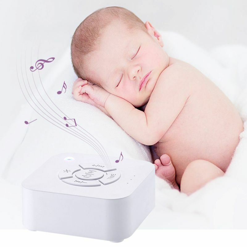 Máquina de ruído branco recarregável para relaxamento, carregamento usb, desligamento cronometrado, melhora sono, ideal em viagens a trabalho, serve para bebês e adultos