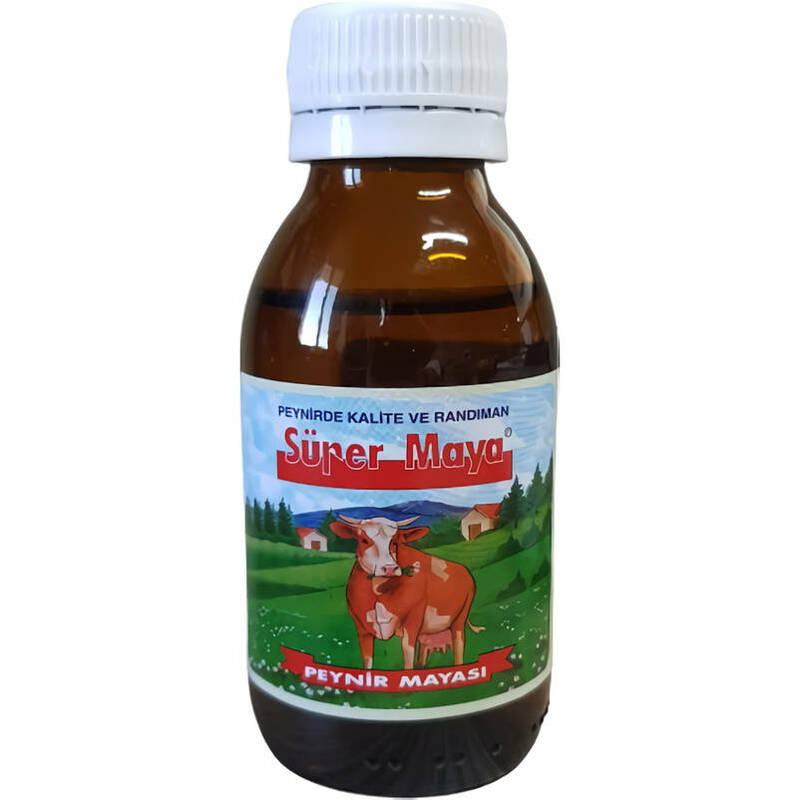 Liquido Pepsin per la produzione di formaggi Super Maya turchia (100 gr)
