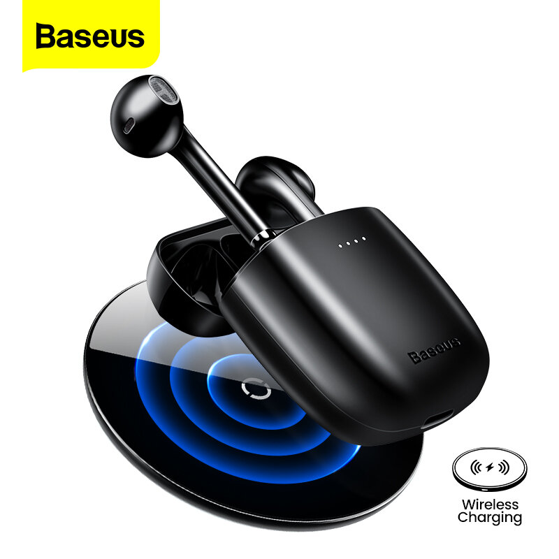 Baseus W04 Pro TWS سماعات بلوتوث 5.0 سماعات لاسلكية حقيقية HD سماعات ستيريو ل شاومي هواوي يدوي الرياضة سماعة