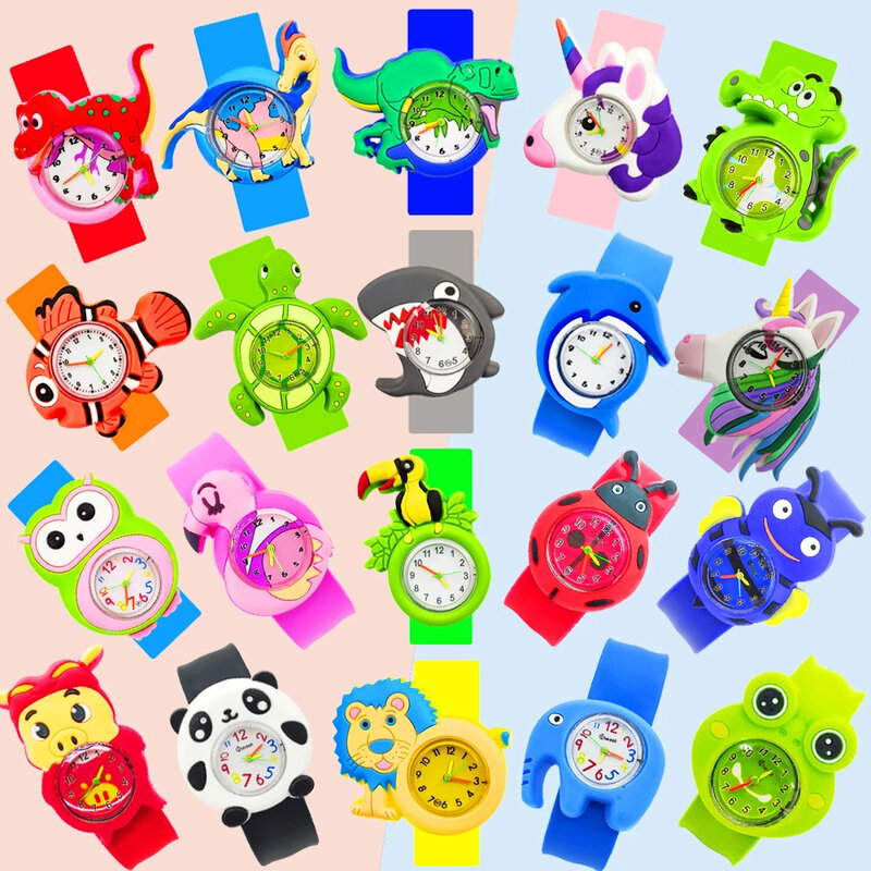 Zegarek dziecięcy 3D Cartoon zegarki dziecięce zegarek dziecięcy zegarek dziecięcy zegarki kwarcowe dla dziewczynek chłopcy prezenty Relogio Montre