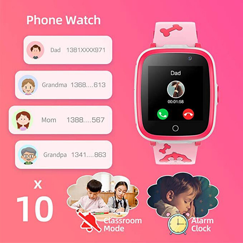 2021 새로운 G3 어린이 게임 스마트 시계 2G SIM SOS 전화 음악 플레이어 계산기 카메라 소녀 소년 전화 시계 레코더 아기 시계 선물