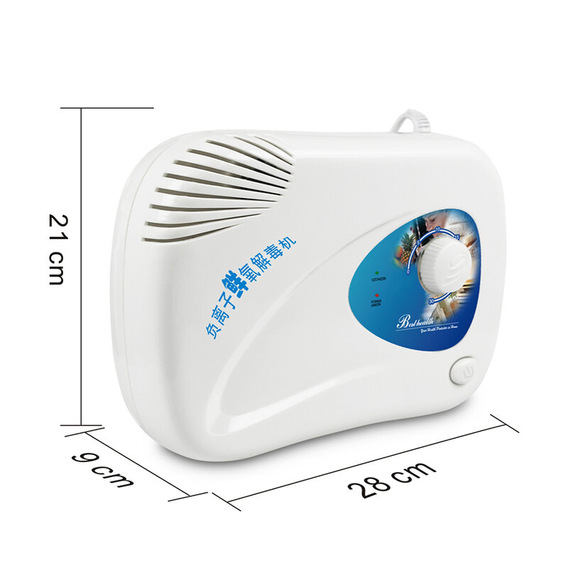 High Quality 400mg/h 220V  Ozone Generator Ozonator ionizer O3 Timer Air Purifiers Oil Vegetable Meat Fresh Purify Air Water