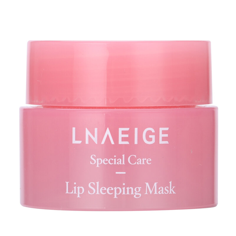 Mascarilla facial 3g para el cuidado de los labios, máscara para el sueño nocturno, hidratante, brillo de labios, crema blanqueadora de labios rosa, nutritiva