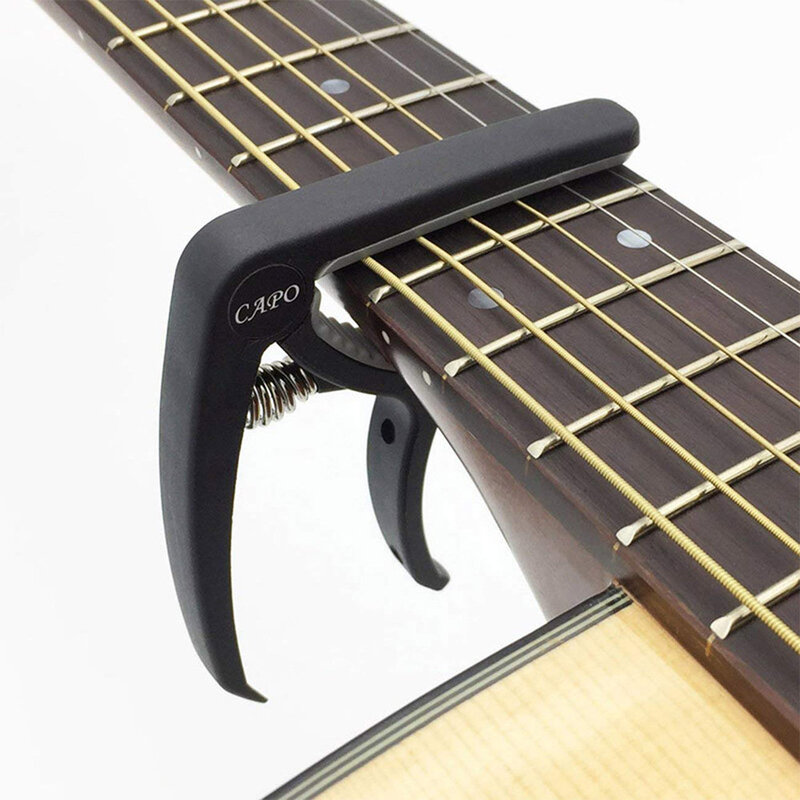 ギターカポチューニングクランプ6-弦アコースティッククラシックエレクトリックギター楽器アクセサリーギター部品