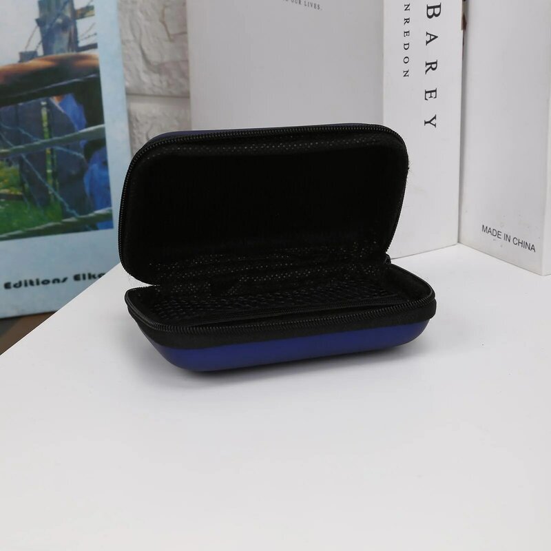 Mini portefeuille porte-monnaie Portable pour femmes, étui pour casque d'écoute, câble de données Usb, sac de rangement pour Carte écouteurs