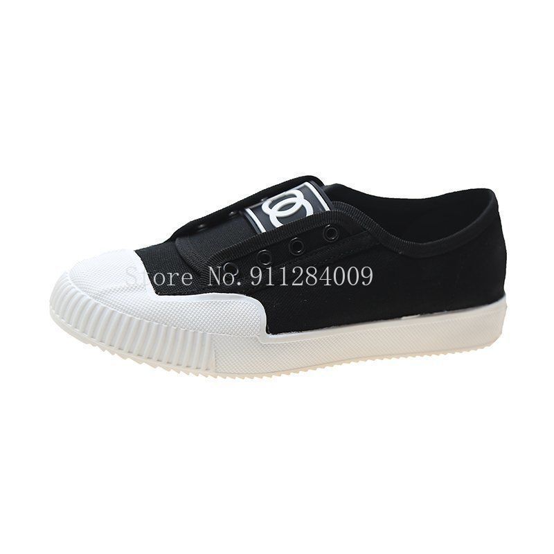 Summer New All-match Tide Women Casual Shoes Web celebrity Flat Slip-on Women Canvas Shoes