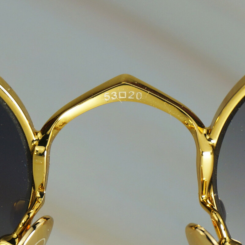 流行のゴールドサングラスメンズカーターサングラス女性の高級装飾炎のための駆動クラブウェディング絶賛フェスティバル