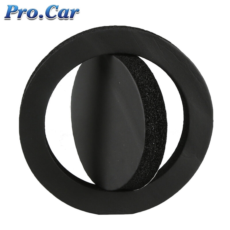 4 pçs universal anel de alto-falante do carro isolamento acústico acessórios auto sistema de áudio realçador graves à prova de som guarnição da porta auto adesivo