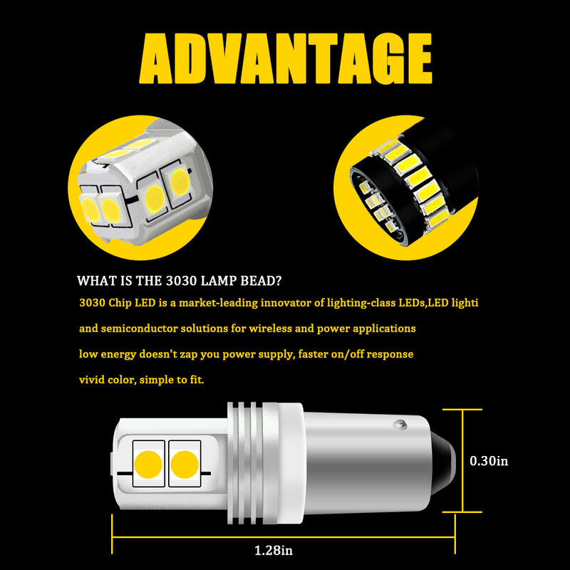 2 pezzi Xenon bianco senza errori BAX9S H6W lampadine a LED per AUDI A4 S4 B5 B6 8E A8 D2 TT 8J 8N luce di parcheggio a LED (con fari allo xeno)