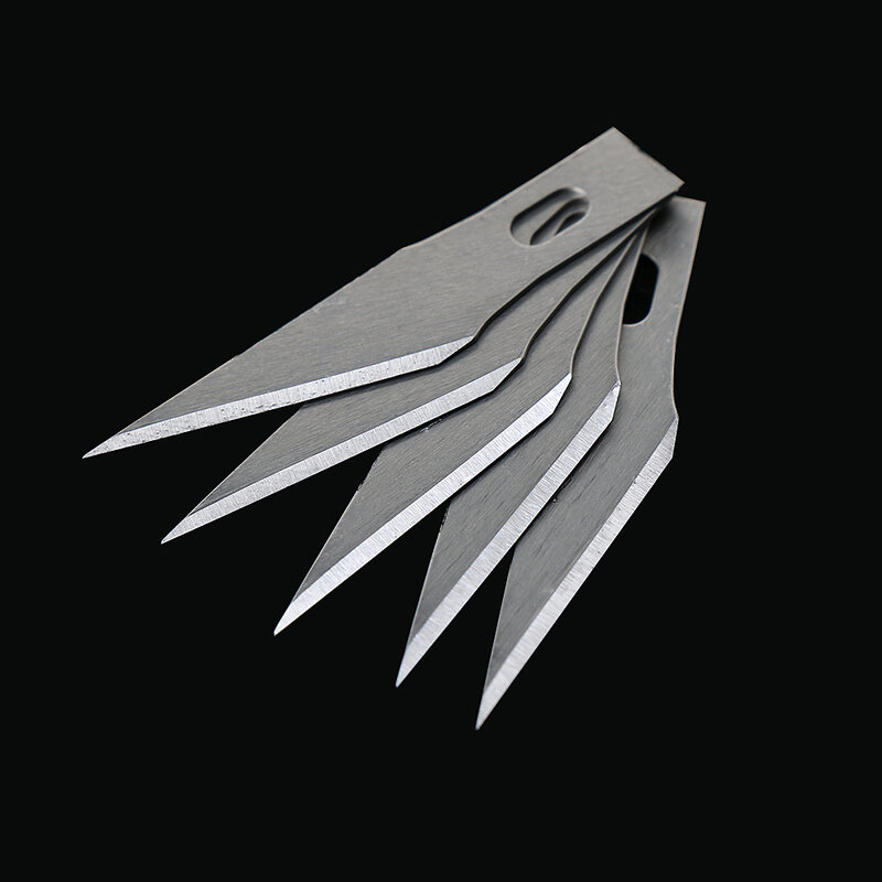 Nowy frez grawerski z 6 sztuk ostrze metalowy uchwyt Craft rzeźba rzeźba antypoślizgowy nóż bezpieczeństwa nóż papierowy akcesoria