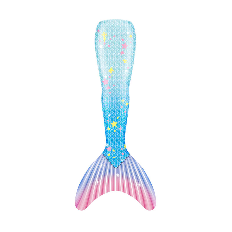 Kids adult Swimmable Mermaid Tail for Girls Swimming Bating Suit Mermaid Costume Swimsuit Hairpin can add Monofin Fin