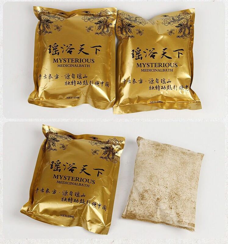 Yao-Bolsa de baño de belleza, bolsa de Medicina China para el baño, fumigación de ajenjo, baño tibetano, elimina la fatiga
