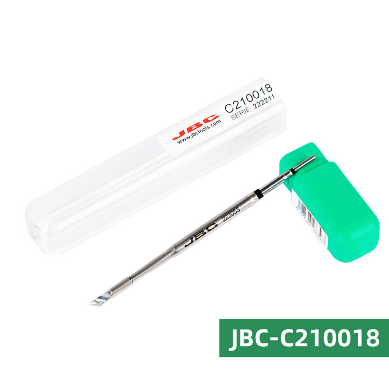 JBC ujung besi solder asli, ujung pengelasan C210 C115 untuk JBC T210 NT10 T26/T26D stasiun solder