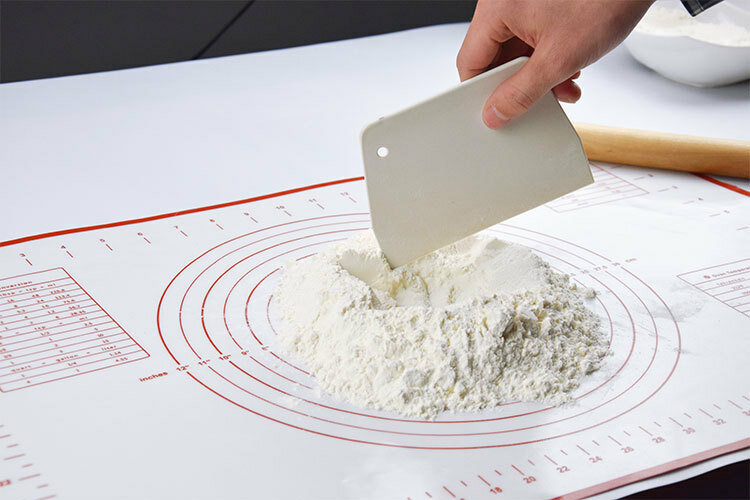 60*40CM Non-Stick Silicone Baking Mat Pad Baking Sheet Glass Fiber Rolling Dough Mat Cookie Macaron Baking Mat Pastry Tools