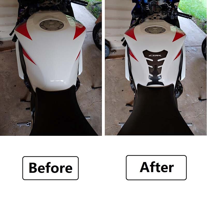 Подкладка для резервуара мотоцикла Seabuy из углеродного волокна, для Honda CBR600 1000 954 929 RR, CBR250 900 300 R