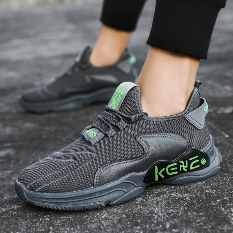 Новинка 2021, стильные мужские кроссовки для бега, стандартная спортивная обувь, обувь для прогулок на открытом воздухе, мужские кроссовки, уд...