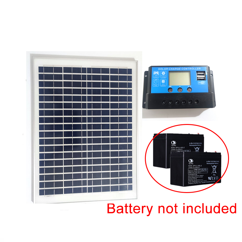 KinJoin – ouvre-porte coulissante automatique à énergie solaire, avec supports en Nylon de 4m, 1 lampe Flash, 1 paire de photocellules