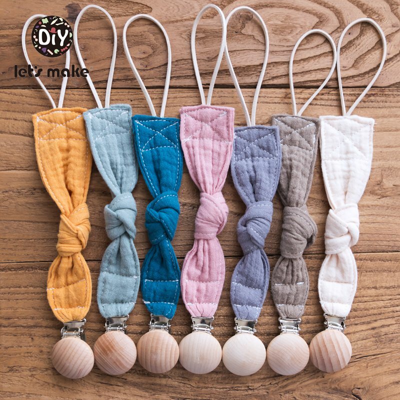 Let's Make — Chaussons en coton pour nouveau-né,, avec boutons à pression, style bavoir en triangle pour alimentation, douce, en couleur unie, accessoires de bébés, 1 pièce