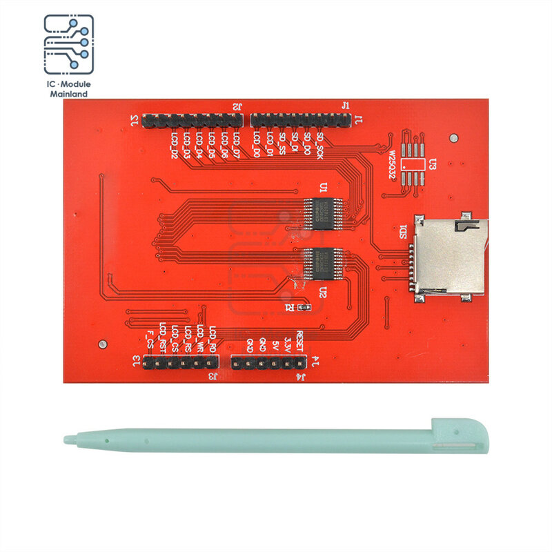 Màn Hình LCD 3.5 Inch TFT Màn Hình Hiển Thị Màn Hình Cảm Ứng Mô-đun 480X320 Hỗ Trợ Độ Phân Giải Mega 2560 Mega2560 Ban Cắm Chơi cho Arduino