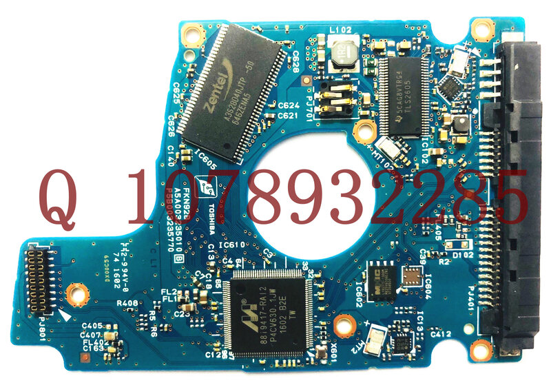 Toshiba-disco duro para ordenador portátil, placa de circuito PCB/ MQ01ABF032, MQ01ABD075, HDKCB16D2A01, MQ01ABF032, MQ01ABF050, G003235C