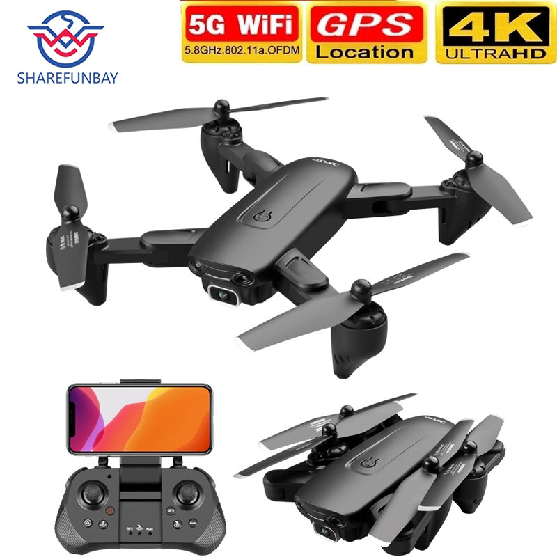 Drone F6 avec double caméra HD grand Angle, GPS, 4K, WiFi, 5G, vidéo en direct, FPV, quadrirotor, 25 Minutes de vol, Distance Rc, 2022 m, nouveau, 1000