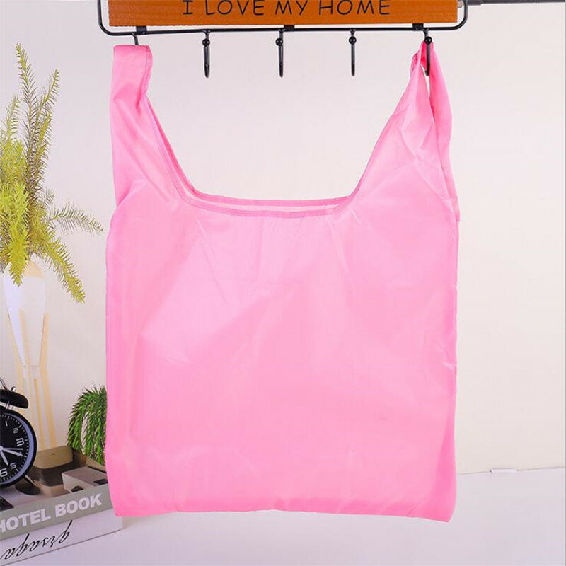 Eco Shopping Bag moda stampa pieghevole riutilizzabile Tote pieghevole conveniente borse di stoccaggio di grande capacità
