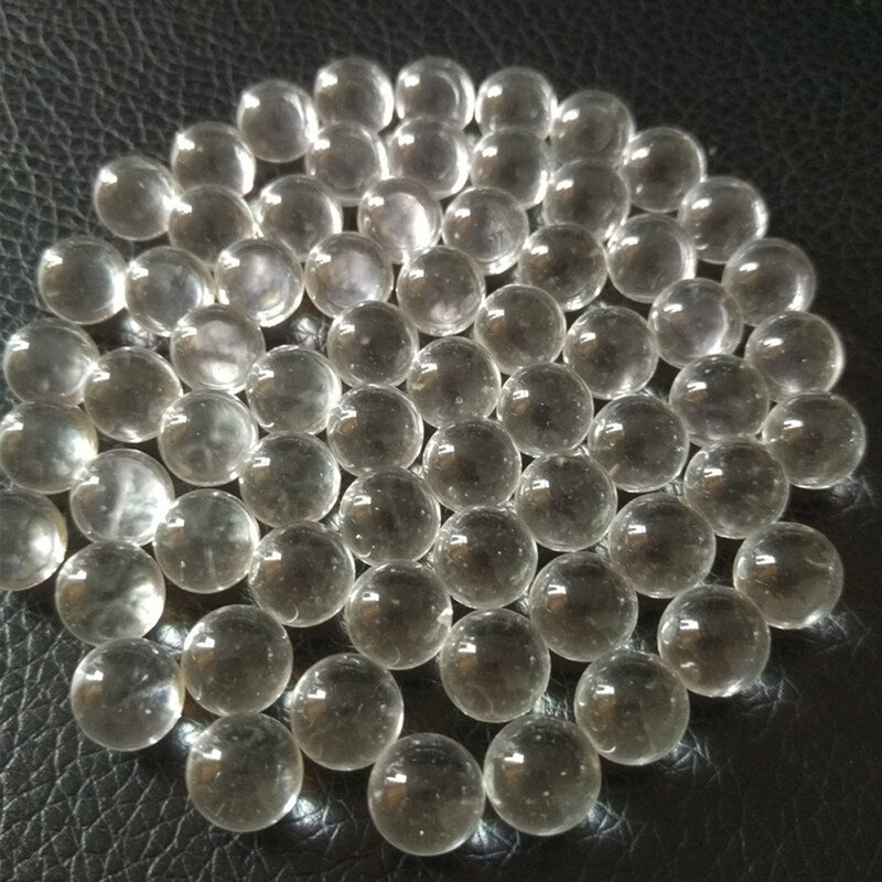 500 Uds vidrio 6 7 8 9 mm Extra hialina de balas de BB bola Circular Pellets de partículas de caza accesorios para Honda