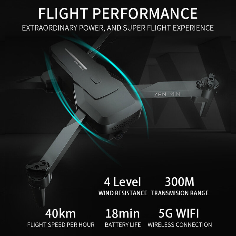 Visuo XS818 Gps Drone 4K Dual Camera Hd Hoek Fpv Drones Met 5G Wifi Optische Stroom Opvouwbare Rc quadcopter Professionele Vs E520S