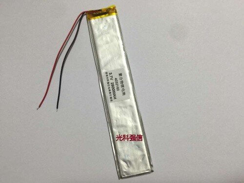 Equipamento e instrumentos novos da placa de circuito da bateria 3.7v recarregável do lítio do polímero com proteção