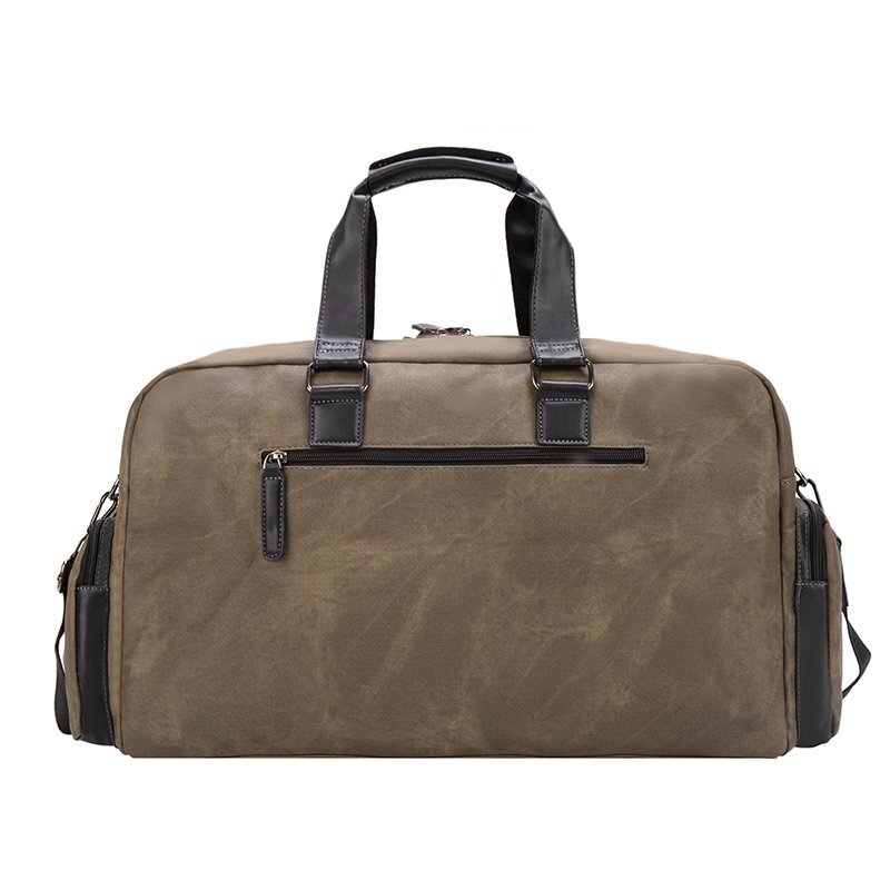 YILIAN-bolsa de viaje esmerilada para hombre, bolso informal de gran capacidad, a la moda, con textura mejorada, para deportes y fitness