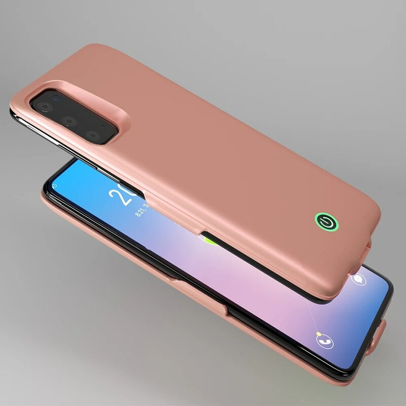 7000 мАч для Samsung Galaxy S20 S20 + S20 Ультра чехол для зарядного устройства чехол для батареи Смартфона умный внешний аккумулятор
