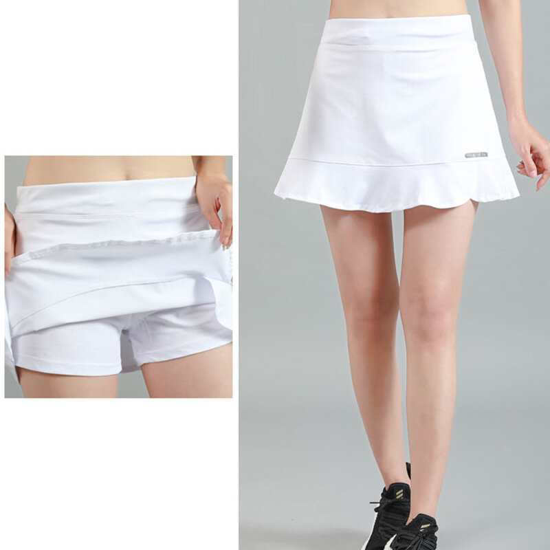 Женская теннисная юбка для игры в бадминтон, шорты для танцев, спортивные шорты для девочек, 2020