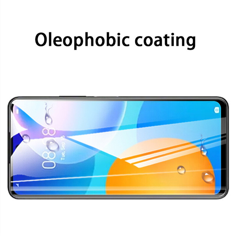 2 pezzi di vetro temperato 9D per Huawei Y7A 2020 y 7a pellicola protettiva per Huawei y7a Y7 a 2020 huawey vetro protettivo a copertura totale