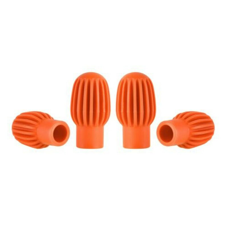 4Pcs Drum Stick Practice Tip Silicone Drum Mute Damper Drumstick For Beginner Practicing Tips Percussion Instruments Accessories