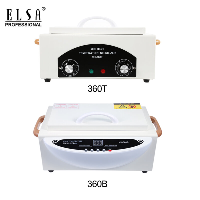 Stérilisateur haute température portable pour les salons de manucure, machine de désinfection par chaleur sèche