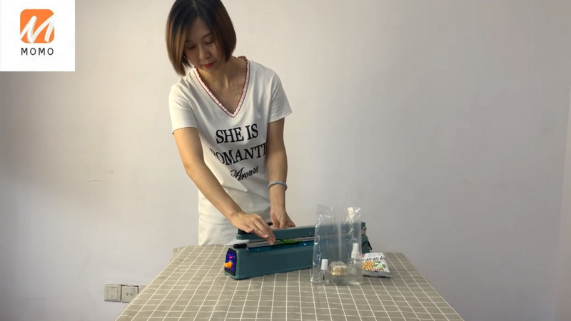 Rumah Tangga Nyaman Tangan Manual Penyegel Mesin Penyegel untuk Makanan Kantong Plastik Kemasan