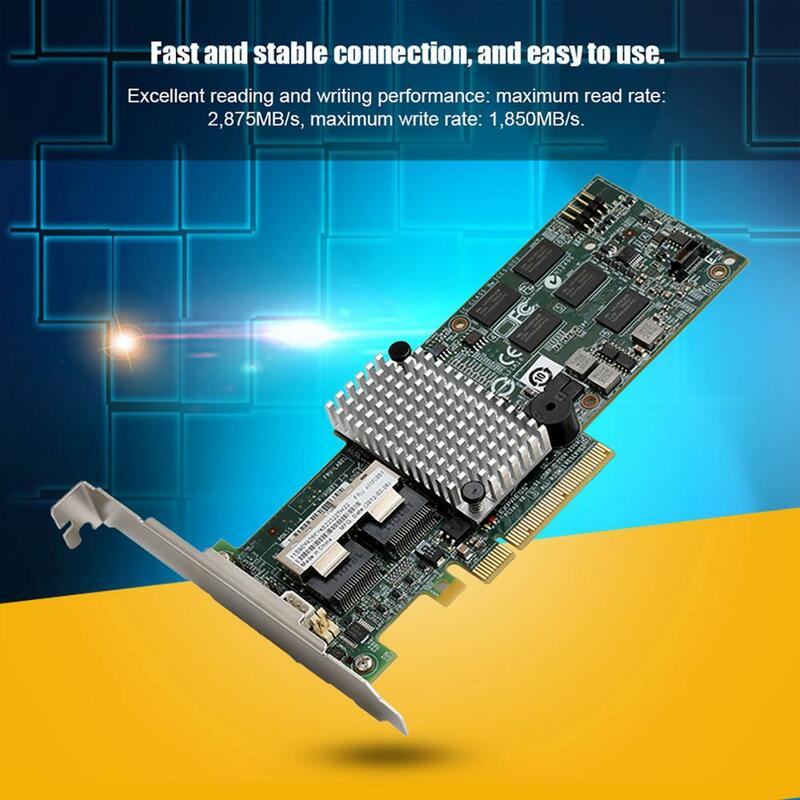 Megaraid – contrôleur RAID 6G SATA / SAS pour IBM M5015, PCIe x8, LSI 46M0851, 9260-8i