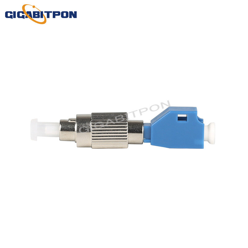 Adaptador híbrido de 10 piezas FC/UPC hembra a LC/UPC macho, acoplador, FC-LC/125, conector adaptador óptico