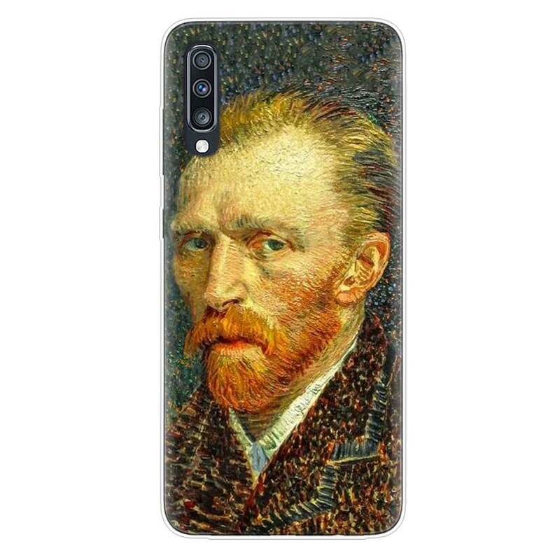 Custodia per telefono Van Gogh Art Starry Sky per Samsung Galaxy A51 A71 A50 A70 A20 A30 A40 A10 A20E J4 J6 A6 A8 A7 A9 2018 Cover